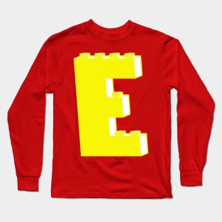 THE LETTER E Long Sleeve T-Shirt